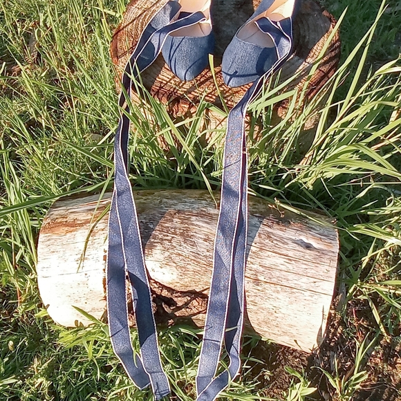 Nine West denim lace-up flats - Picture 12 of 12